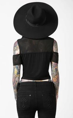 Killstar Clothing Orb Crop Top