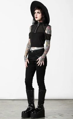 Killstar Clothing Orb Crop Top