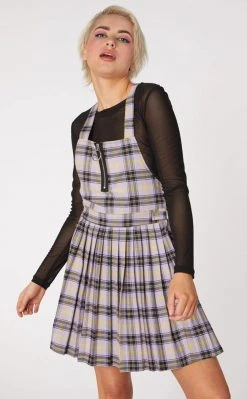 Dangerfield Outsider Tartan Pleat Pinny