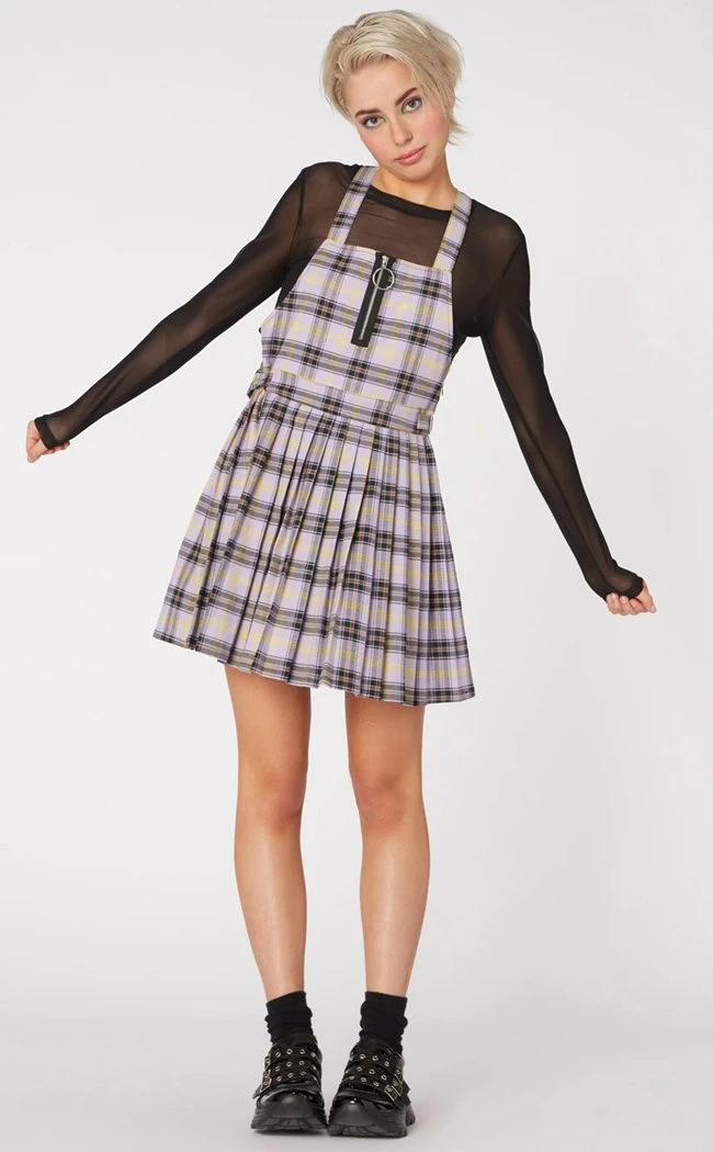 Dangerfield Outsider Tartan Pleat Pinny 6 Dangerfield Outsider Tartan Pleat Pinny