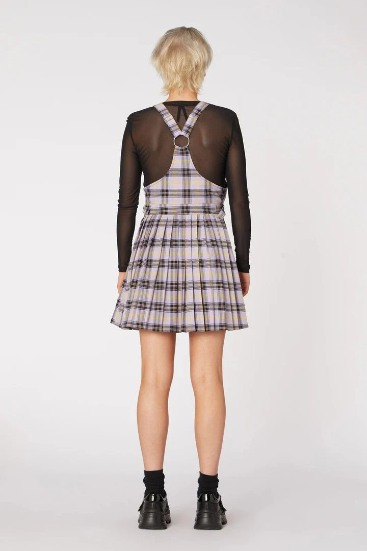 Dangerfield Outsider Tartan Pleat Pinny 7 Dangerfield Outsider Tartan Pleat Pinny