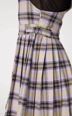 Dangerfield Outsider Tartan Pleat Pinny 14 Dangerfield Outsider Tartan Pleat Pinny