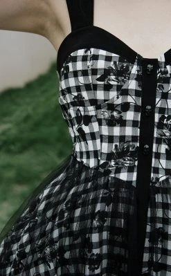 Punk Rave Clothing Overgrown Checkered Dress 16 Punk Rave Clothing Overgrown Checkered Dress