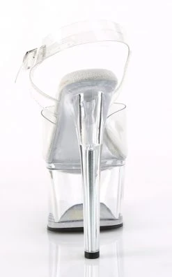 Pleaser PASSION-708 Clear Platform Heels Pole Shoes 10 Pleaser PASSION-708 Clear Platform Heels Pole Shoes