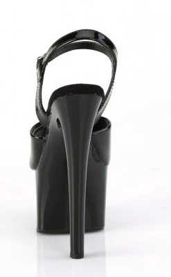 Pleaser PASSION-709 Black Patent Heels