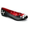 Funtasma PUNK-14 Black Cute Skull Flats Shoes