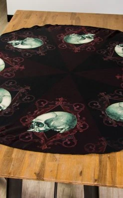 The Haunted Mansion Parlour Tricks Tablecloth | Round