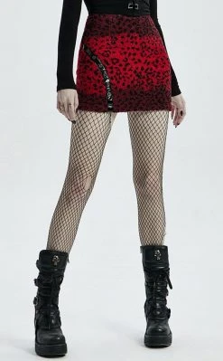 Punk Rave Party Animal Mini Skirt