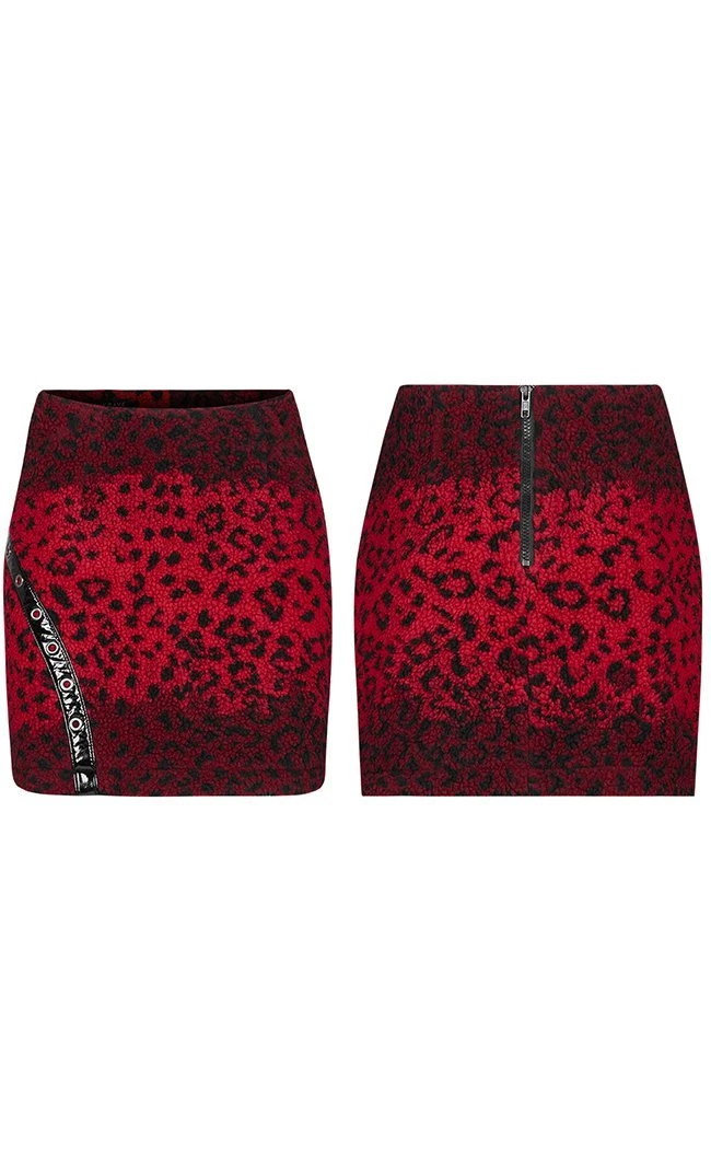 Punk Rave Party Animal Mini Skirt 8 Punk Rave Party Animal Mini Skirt