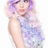 Rockstar Wigs Beauty Pastel Rainbow Rock Long Curly Wig