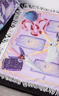 Tragic Beautiful Pastel Witch Tarot Altar Cloth