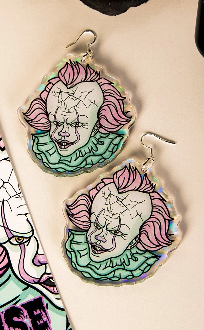 Drop Dead Gorgeous Pennywise Earrings 4 Drop Dead Gorgeous Pennywise Earrings