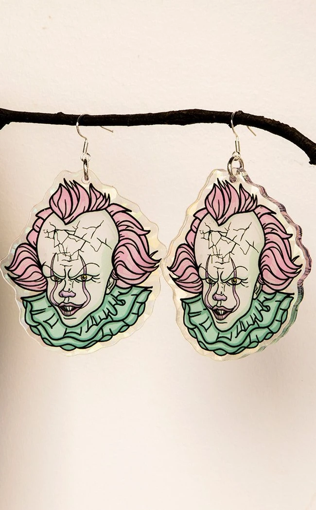 Drop Dead Gorgeous Pennywise Earrings 3 Drop Dead Gorgeous Pennywise Earrings