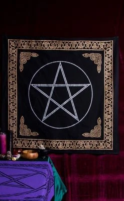 Altar Cloths Witchcraft Pentacle Altar Cloth