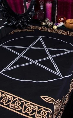Altar Cloths Witchcraft Pentacle Altar Cloth
