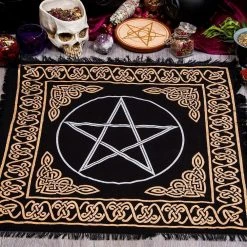 TB Witchcraft Pentagram Altar Cloth