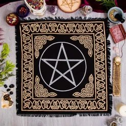 TB Witchcraft Pentagram Altar Cloth