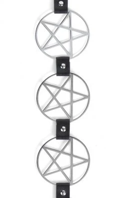 Killstar Pentagram Belt | Silver Accessories