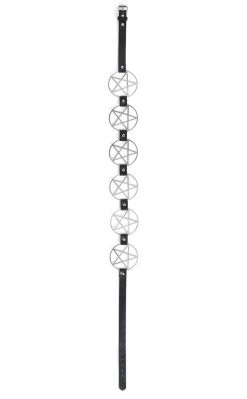 Killstar Pentagram Belt | Silver Accessories