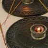 Pentagram Incense & Tealight Holder Witchcraft