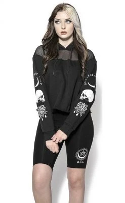 BlackCraft Clothing Pentagram Moon Bike Shorts