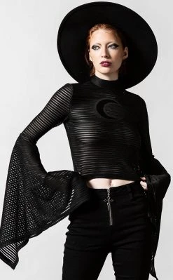 Killstar Phases Striped Top