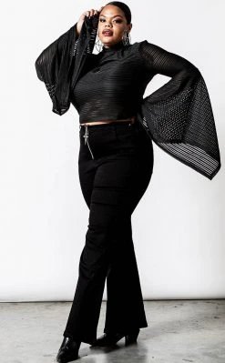 Killstar Phases Striped Top