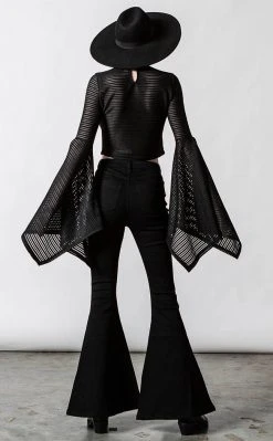 Killstar Phases Striped Top