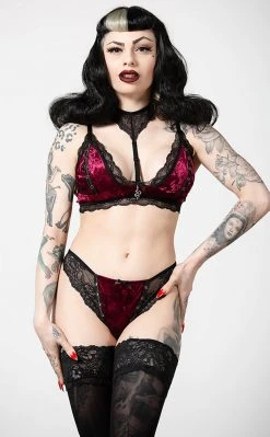 Killstar Pin Stuck Bra | Blood Clothing