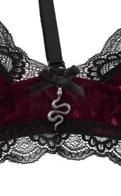 Killstar Pin Stuck Bra | Blood Clothing