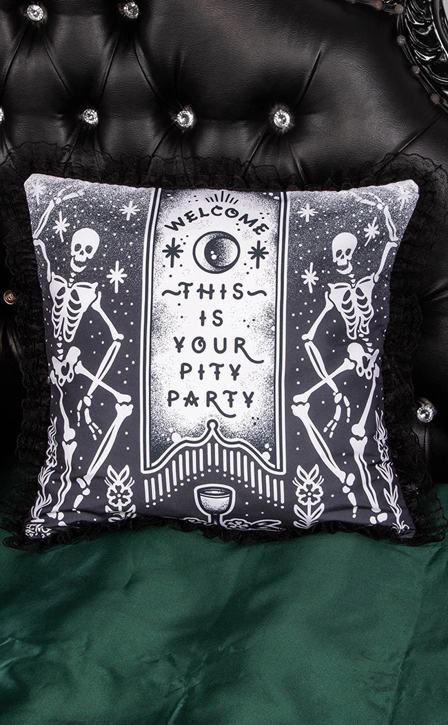 Drop Dead Gorgeous Pity Party Frilly Cushion Slip 3 Drop Dead Gorgeous Pity Party Frilly Cushion Slip