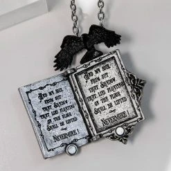 Alchemy Gothic Poe's Raven Locket 9 Alchemy Gothic Poe's Raven Locket