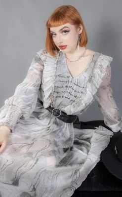 Punk Rave Poetry In Motion Chiffon Dress 13 Punk Rave Poetry In Motion Chiffon Dress