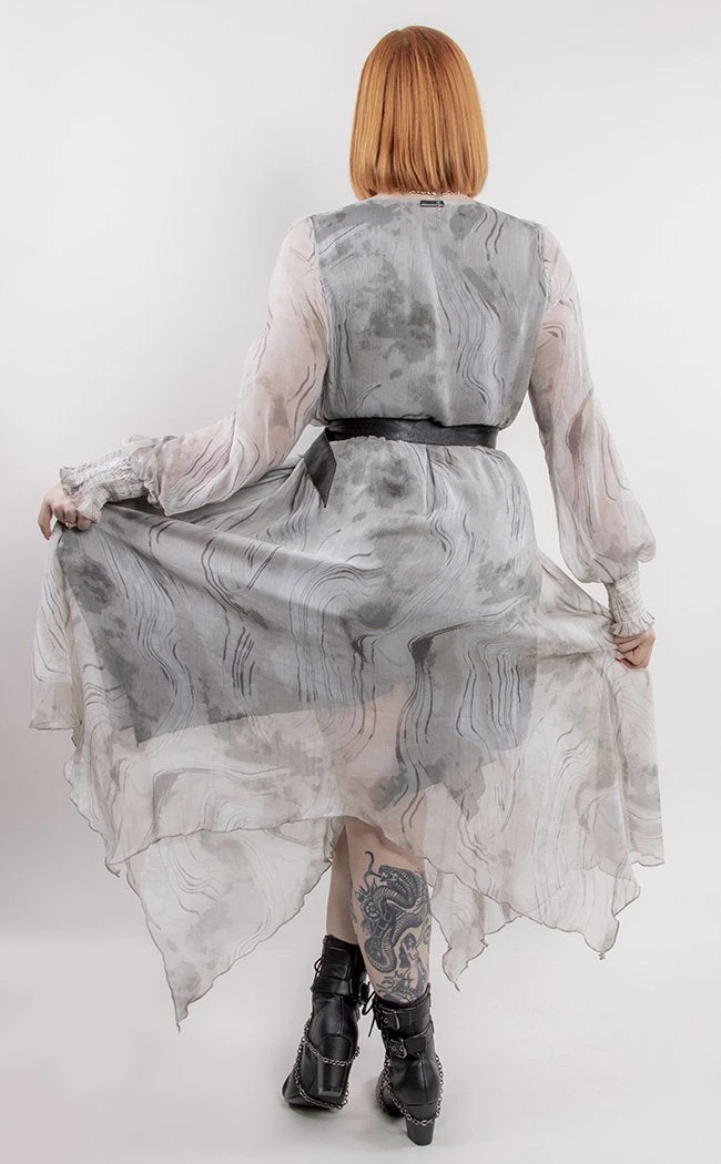 Punk Rave Poetry In Motion Chiffon Dress 7 Punk Rave Poetry In Motion Chiffon Dress