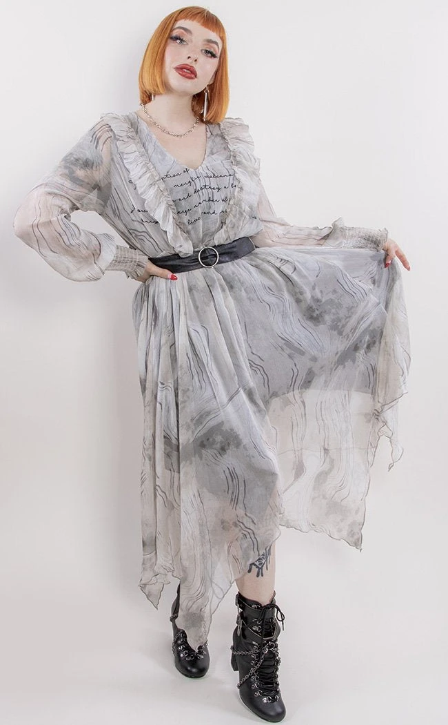 Punk Rave Poetry In Motion Chiffon Dress 3 Punk Rave Poetry In Motion Chiffon Dress