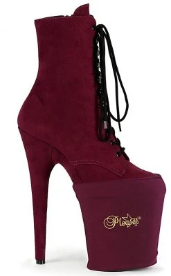Pleaser Pole Shoe Protectors | Burgundy Lycra