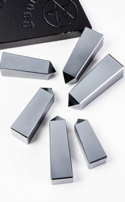 Crystals Witchcraft Polished Point | Hematite