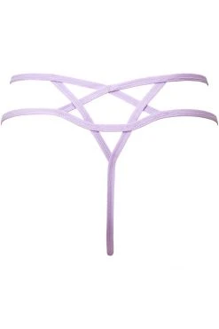 Killstar Possess Me Fishnet Panty | Lilac