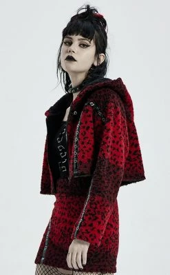 Punk Rave Primal Instinct Short Coat Clothing 9 Punk Rave Primal Instinct Short Coat Clothing