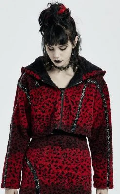 Punk Rave Primal Instinct Short Coat Clothing 10 Punk Rave Primal Instinct Short Coat Clothing