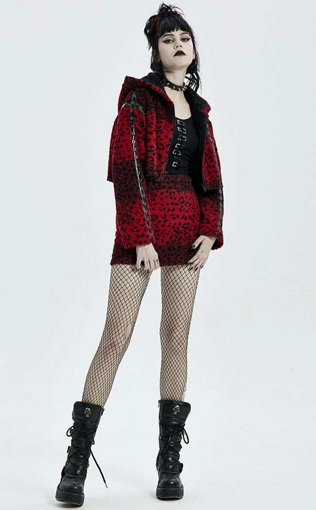 Punk Rave Primal Instinct Short Coat Clothing 3 Punk Rave Primal Instinct Short Coat Clothing