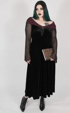 Punk Rave Clothing Prophetess Maxi Dress | Plus Size
