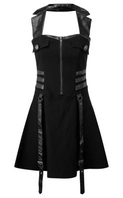 Killstar Clothing Psy-Ops Halter Dress