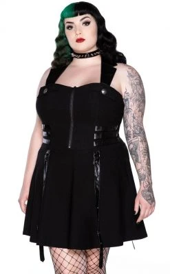 Killstar Clothing Psy-Ops Halter Dress
