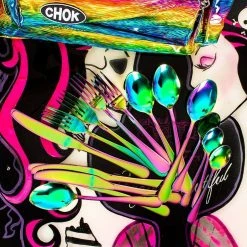 The Haunted Mansion Home & Gifts Psychedelic Supper Cutlery Set