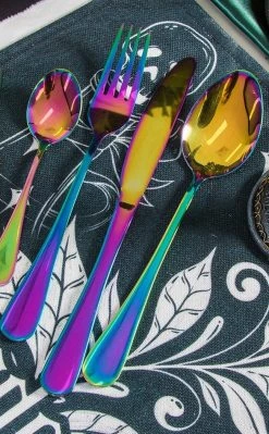 The Haunted Mansion Home & Gifts Psychedelic Supper Cutlery Set