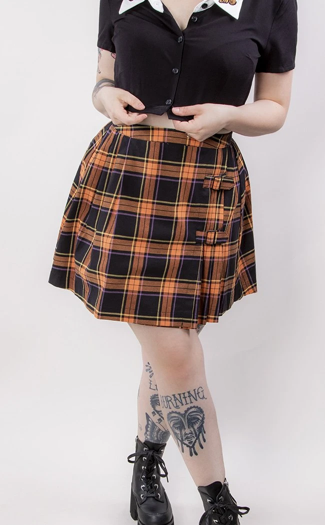 Black Friday Pumpkin Tartan Skirt Clothing 4 Black Friday Pumpkin Tartan Skirt Clothing