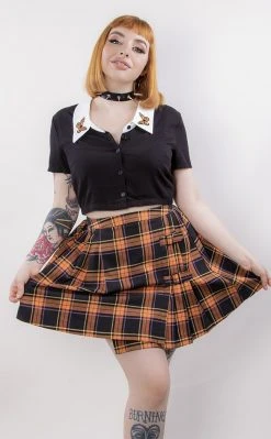 Black Friday Pumpkin Tartan Skirt Clothing 10 Black Friday Pumpkin Tartan Skirt Clothing