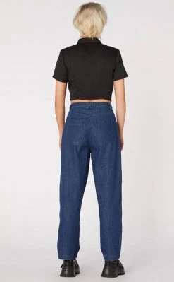 Dangerfield Clothing Punk Zip Up Twill Blouse 10 Dangerfield Clothing Punk Zip Up Twill Blouse