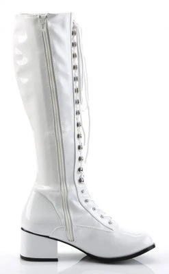 Funtasma RETRO-302 Wht Str Pat Boots